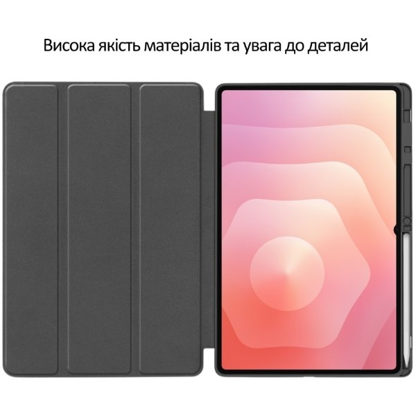Фото - Чохол для планшету BeCover Flexible TPU Mate з кріпленням for Samsung Galaxy Tab S11 Ultra (SM-X930/X936) 14.6" Black (715581)